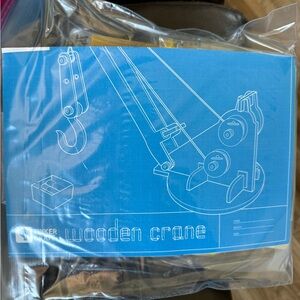 Tinkercrate Wooden Crane Kit